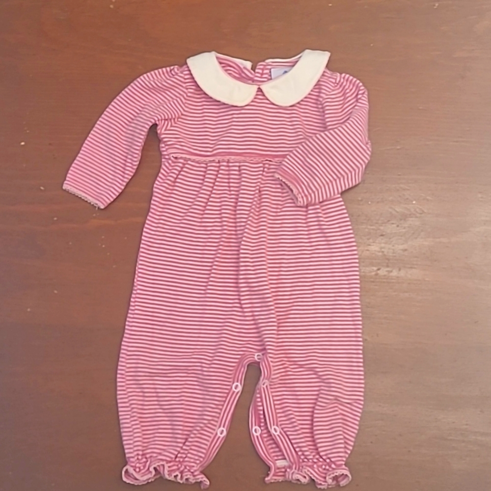 Eyelet & Ivy Pink Striped Jumper